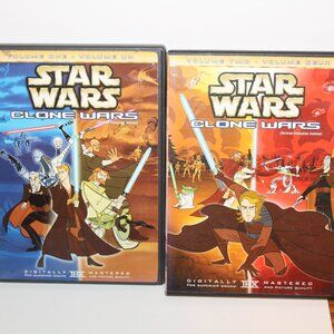 Star Wars Clone Wars Volume One & Two DVD